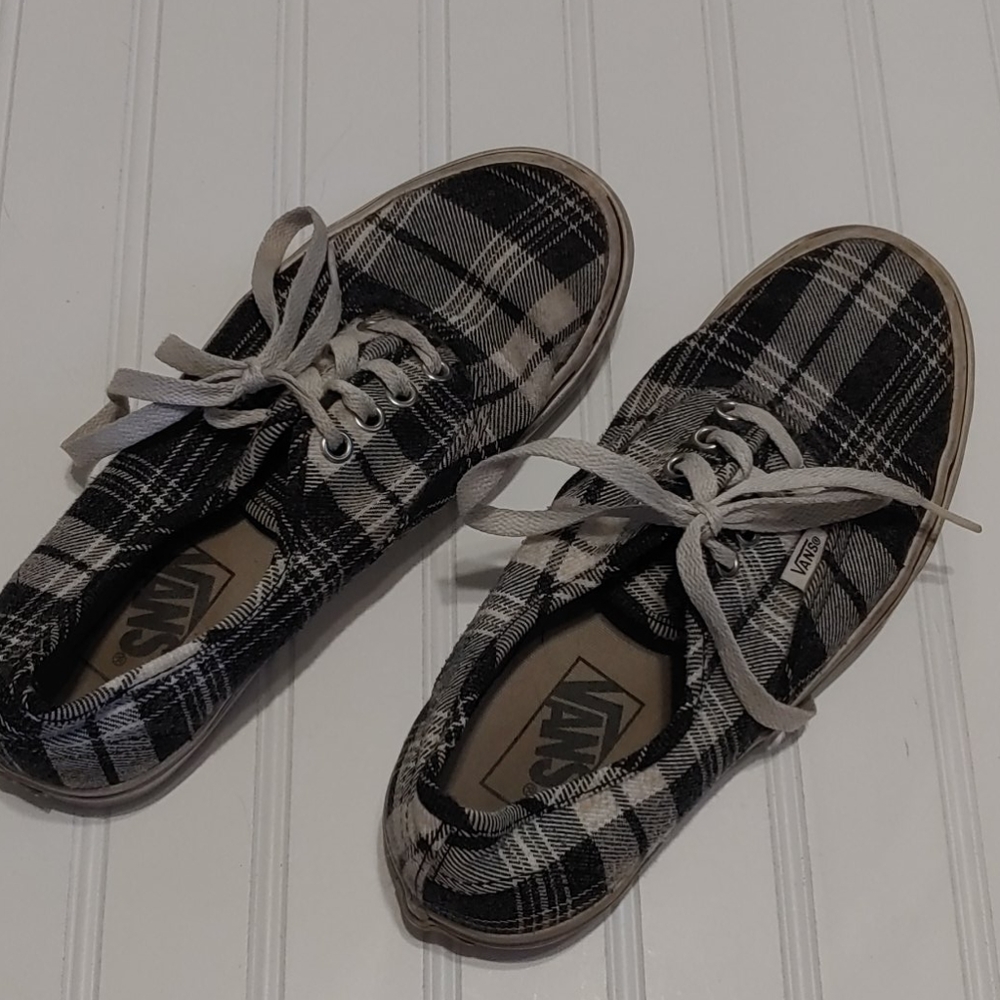 Flannel Plaid Vans